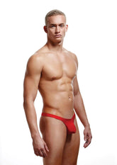 Envy Menswear Low Rise Red Thong Medium Large Mens Underwear Mens Thongs